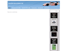Tablet Screenshot of porsche.savvynews.net
